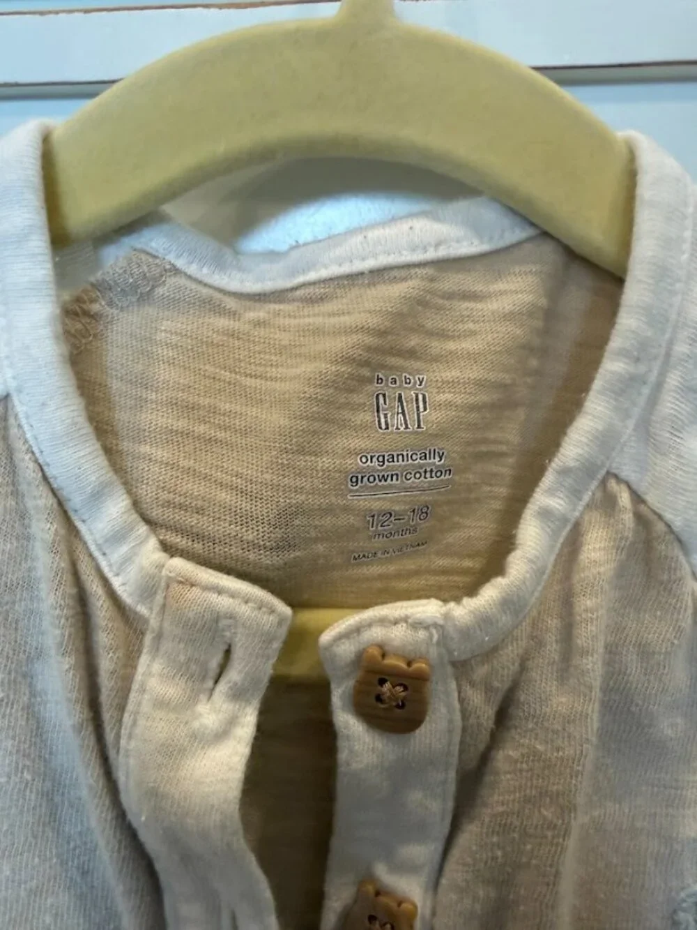 Baby GAP Short Sleeve Baby Brannan Romper | 12-18M